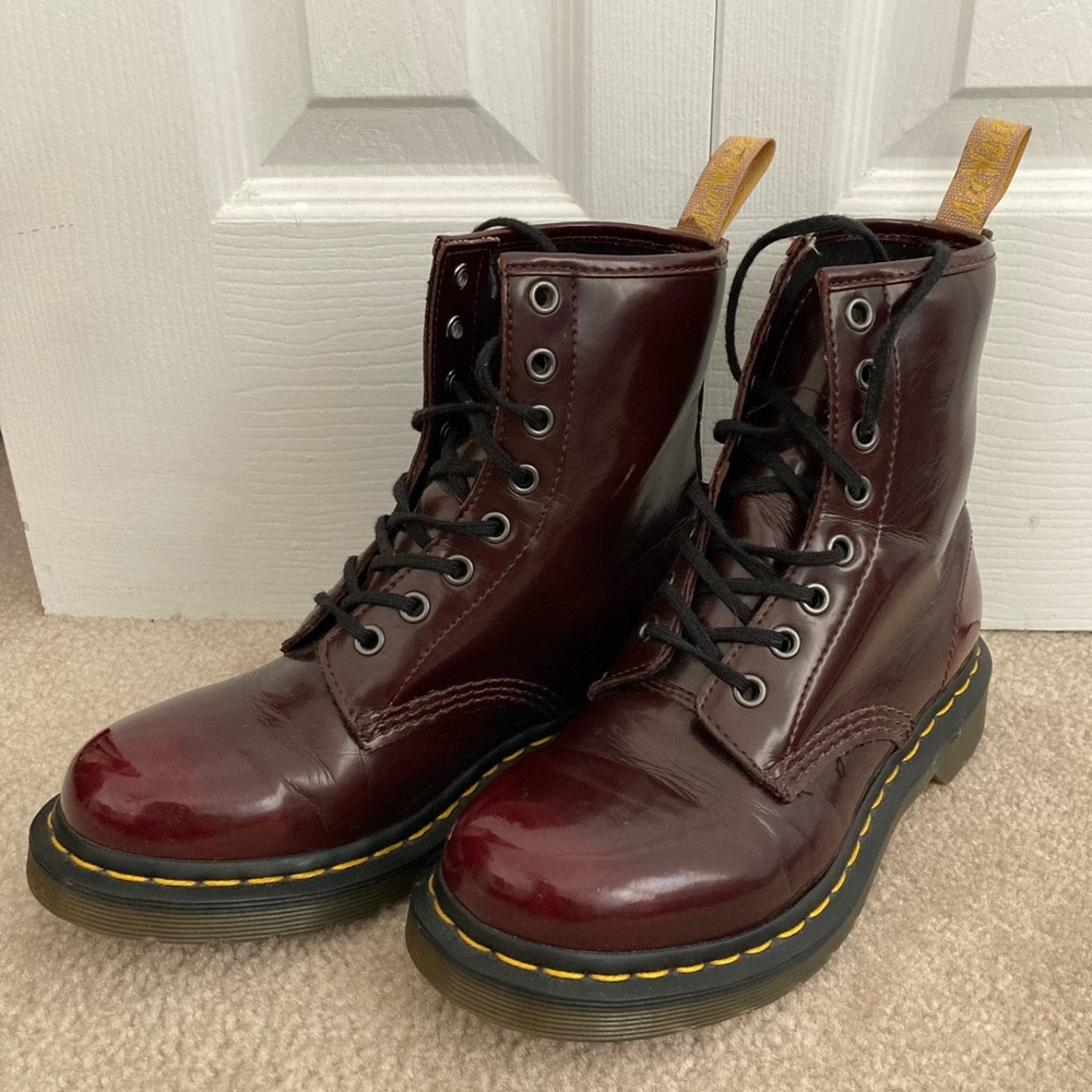 Dr. Martins combat boots Hardly worn